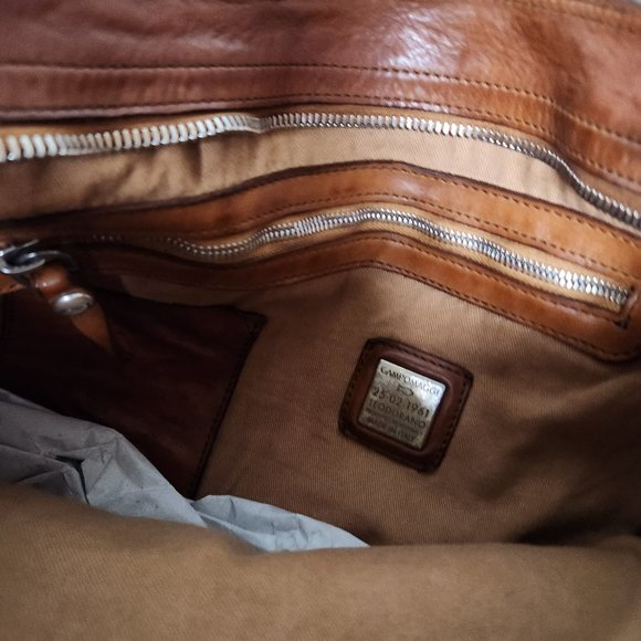 Campomaggi XXL Iris Studded Streamer Shopper - Picture 8 of 8